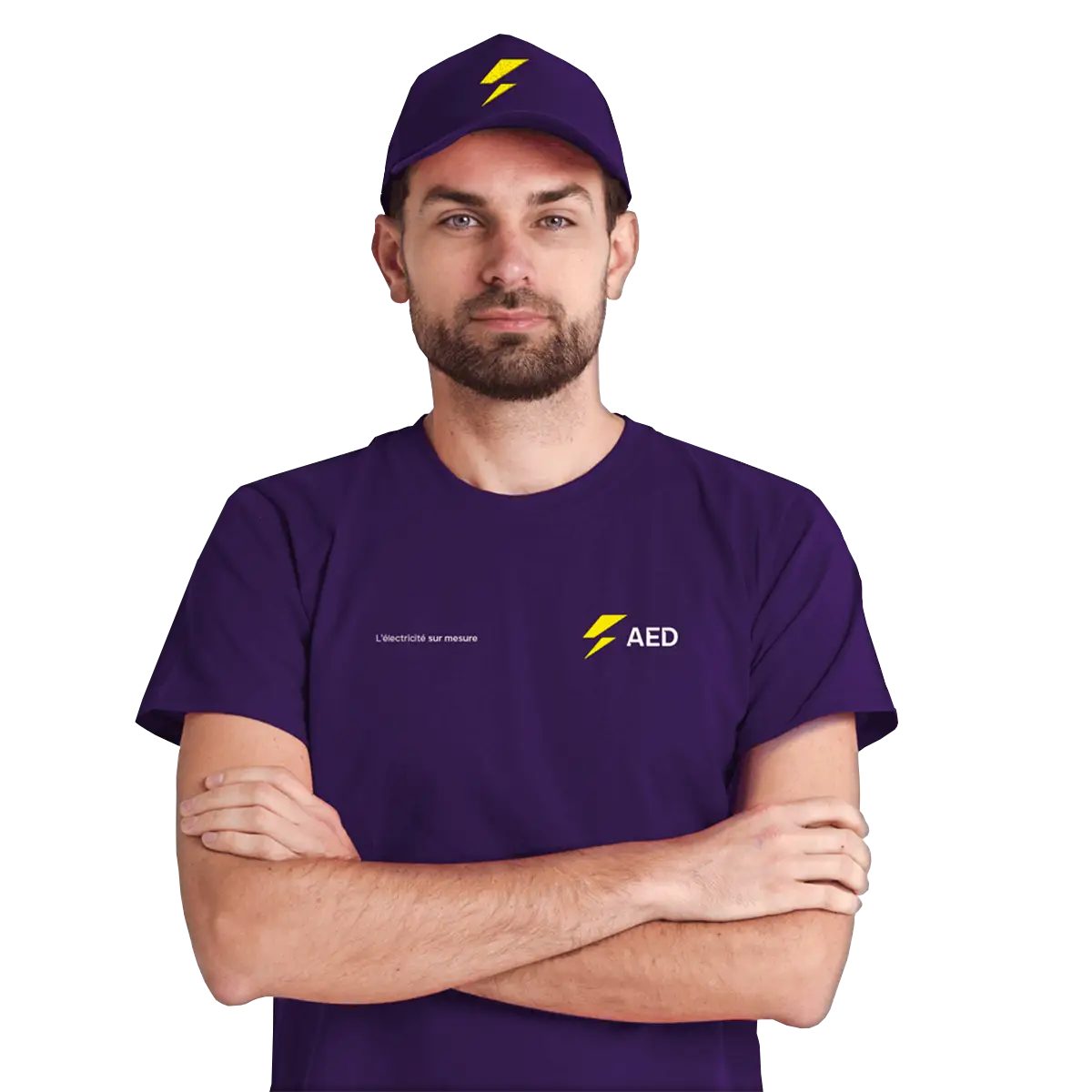 recrutement AED avec logo
